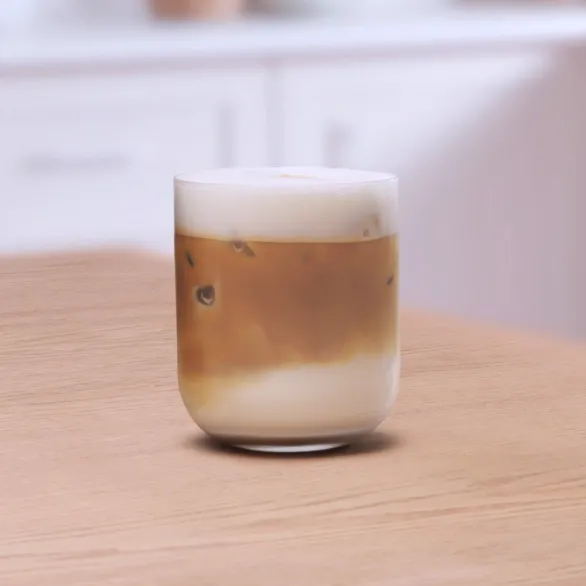 Iced Vanilla Latte recipe